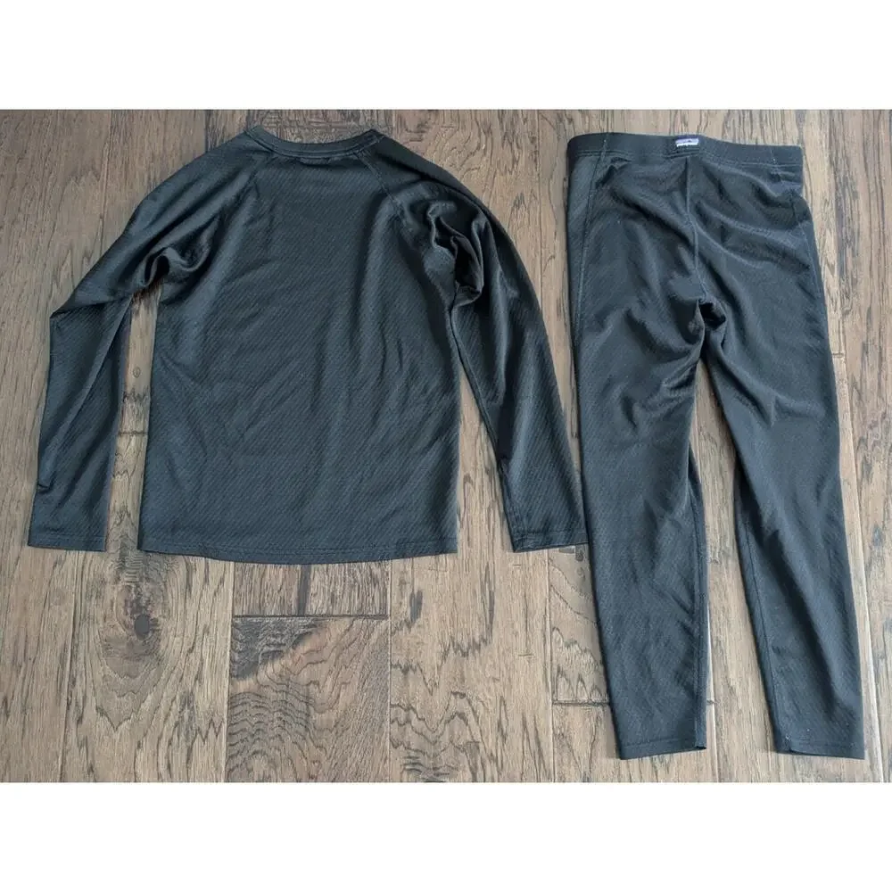 Patagonia Black Baselayer Set Youth